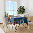 Personalised Bulldogs NAIDOC Week 2024 Tablecloth Australia Aboriginal Dot Painting