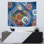 Personalised Bulldogs NAIDOC Week 2024 Tapestry Australia Aboriginal Dot Painting
