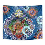 Personalised Bulldogs NAIDOC Week 2024 Tapestry Australia Aboriginal Dot Painting