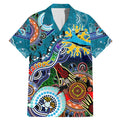 Personalised Sharks NAIDOC Week 2024 Family Matching Mermaid Dress and Hawaiian Shirt Australia Aboriginal Dot Painting