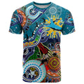 Personalised Sharks NAIDOC Week 2024 T Shirt Australia Aboriginal Dot Painting