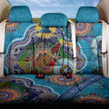 Personalised Titans NAIDOC Week 2024 Back Car Seat Cover Australia Aboriginal Dot Painting
