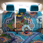Personalised Titans NAIDOC Week 2024 Back Car Seat Cover Australia Aboriginal Dot Painting