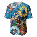 Personalised Titans NAIDOC Week 2024 Baseball Jersey Australia Aboriginal Dot Painting
