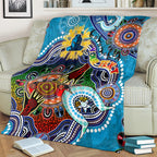Personalised Titans NAIDOC Week 2024 Blanket Australia Aboriginal Dot Painting