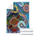 Personalised Titans NAIDOC Week 2024 Blanket Australia Aboriginal Dot Painting