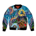 Personalised Titans NAIDOC Week 2024 Bomber Jacket Australia Aboriginal Dot Painting