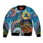 Personalised Titans NAIDOC Week 2024 Bomber Jacket Australia Aboriginal Dot Painting