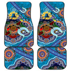 Personalised Titans NAIDOC Week 2024 Car Mats Australia Aboriginal Dot Painting