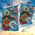 Personalised Titans NAIDOC Week 2024 Garden Flag Australia Aboriginal Dot Painting
