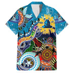 Personalised Titans NAIDOC Week 2024 Hawaiian Shirt Australia Aboriginal Dot Painting