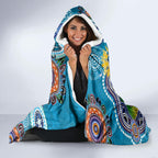Personalised Titans NAIDOC Week 2024 Hooded Blanket Australia Aboriginal Dot Painting