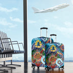 Personalised Titans NAIDOC Week 2024 Luggage Cover Australia Aboriginal Dot Painting