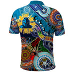 Personalised Titans NAIDOC Week 2024 Polo Shirt Australia Aboriginal Dot Painting