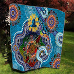 Personalised Titans NAIDOC Week 2024 Quilt Australia Aboriginal Dot Painting