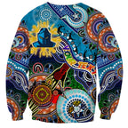 Personalised Titans NAIDOC Week 2024 Sweatshirt Australia Aboriginal Dot Painting