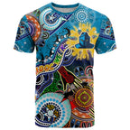 Personalised Titans NAIDOC Week 2024 T Shirt Australia Aboriginal Dot Painting