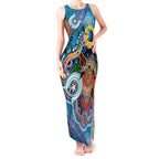Personalised Titans NAIDOC Week 2024 Tank Maxi Dress Australia Aboriginal Dot Painting