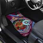 Personalised Eagles NAIDOC Week 2024 Car Mats Australia Aboriginal Dot Painting