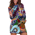 Personalised Eagles NAIDOC Week 2024 Hoodie Dress Australia Aboriginal Dot Painting