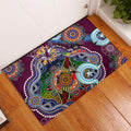 Personalised Eagles NAIDOC Week 2024 Rubber Doormat Australia Aboriginal Dot Painting
