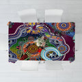 Personalised Eagles NAIDOC Week 2024 Tablecloth Australia Aboriginal Dot Painting