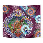 Personalised Eagles NAIDOC Week 2024 Tapestry Australia Aboriginal Dot Painting
