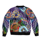 Personalised Storm NAIDOC Week 2024 Bomber Jacket Australia Aboriginal Dot Painting
