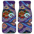Personalised Storm NAIDOC Week 2024 Car Mats Australia Aboriginal Dot Painting