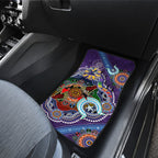 Personalised Storm NAIDOC Week 2024 Car Mats Australia Aboriginal Dot Painting
