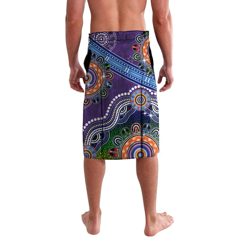 Personalised Storm NAIDOC Week 2024 Lavalava Australia Aboriginal Dot Painting