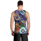 Personalised Storm NAIDOC Week 2024 Men Tank Top Australia Aboriginal Dot Painting