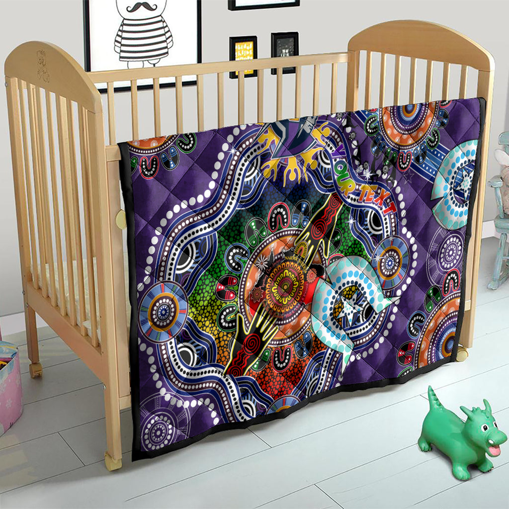 Personalised Storm NAIDOC Week 2024 Quilt Australia Aboriginal Dot Painting