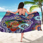 Personalised Storm NAIDOC Week 2024 Sarong Australia Aboriginal Dot Painting