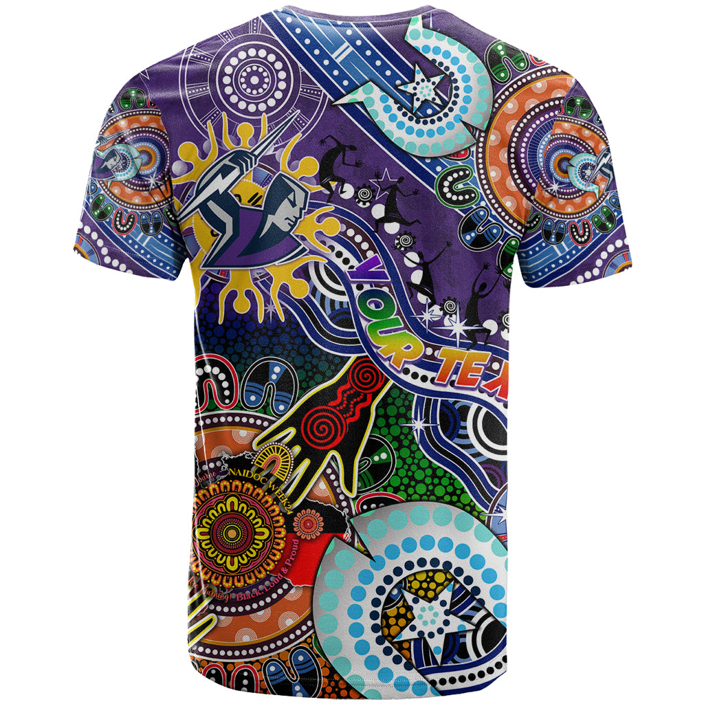 Personalised Storm NAIDOC Week 2024 T Shirt Australia Aboriginal Dot Painting
