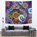 Personalised Storm NAIDOC Week 2024 Tapestry Australia Aboriginal Dot Painting
