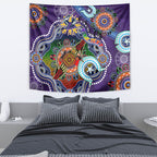 Personalised Storm NAIDOC Week 2024 Tapestry Australia Aboriginal Dot Painting