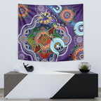 Personalised Storm NAIDOC Week 2024 Tapestry Australia Aboriginal Dot Painting