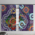 Personalised Storm NAIDOC Week 2024 Window Curtain Australia Aboriginal Dot Painting
