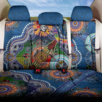 Personalised Knights NAIDOC Week 2024 Back Car Seat Cover Australia Aboriginal Dot Painting