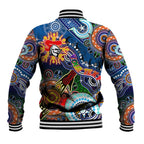 Personalised Knights NAIDOC Week 2024 Baseball Jacket Australia Aboriginal Dot Painting