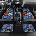 Personalised Knights NAIDOC Week 2024 Car Mats Australia Aboriginal Dot Painting