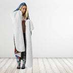 Personalised Knights NAIDOC Week 2024 Hooded Blanket Australia Aboriginal Dot Painting