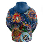 Personalised Knights NAIDOC Week 2024 Hoodie Australia Aboriginal Dot Painting
