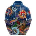 Personalised Knights NAIDOC Week 2024 Hoodie Australia Aboriginal Dot Painting