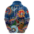 Personalised Knights NAIDOC Week 2024 Hoodie Australia Aboriginal Dot Painting