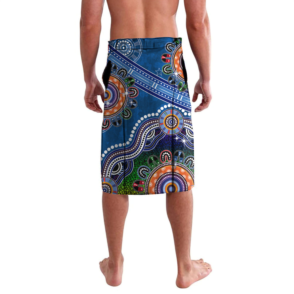 Personalised Knights NAIDOC Week 2024 Lavalava Australia Aboriginal Dot Painting