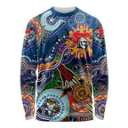 Personalised Knights NAIDOC Week 2024 Long Sleeve Shirt Australia Aboriginal Dot Painting