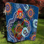 Personalised Knights NAIDOC Week 2024 Quilt Australia Aboriginal Dot Painting