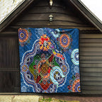 Personalised Knights NAIDOC Week 2024 Quilt Australia Aboriginal Dot Painting